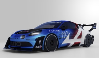 Alpine A110 Pikes Peak - front/nearside static